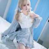 双木扶苏《水色地雷系》主题写真：40张全套美图