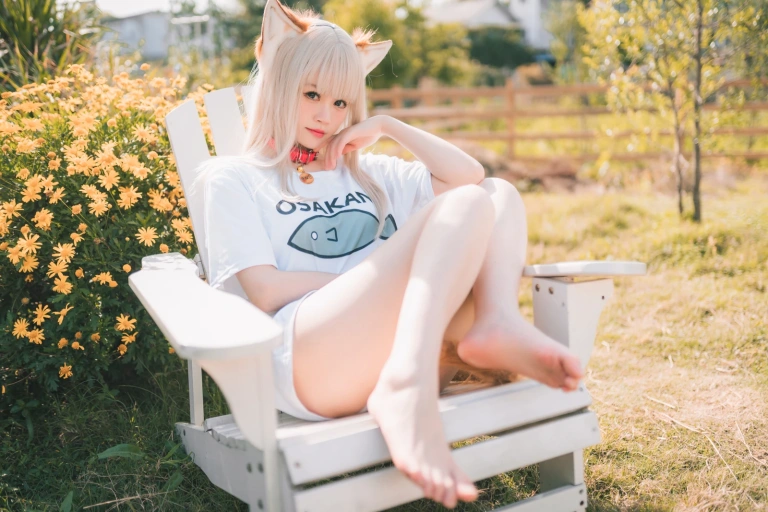 星黛鹿鹿《黄豆粉》主题写真：43张全套美图