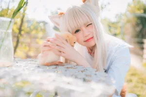 星黛鹿鹿《黄豆粉》主题写真：43张全套美图