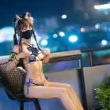 三水子《风纪委员》主题写真：50张全套美图
