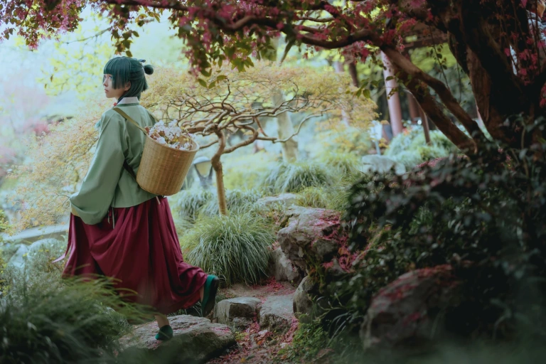 矢量鱼《药屋少女的呢喃 猫猫》主题写真：52张全套美图