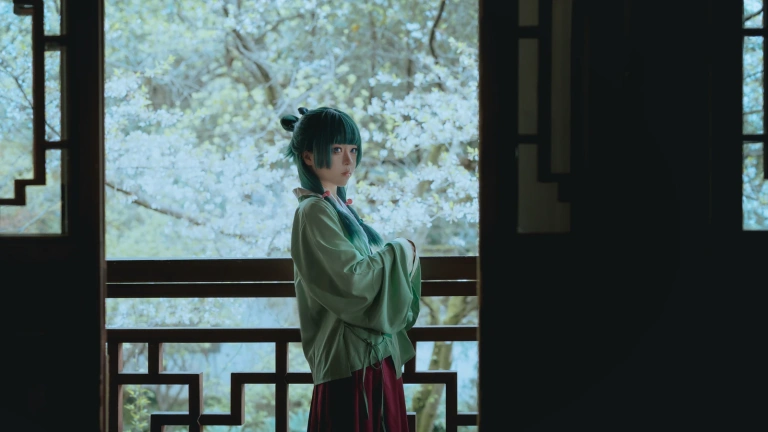矢量鱼《药屋少女的呢喃 猫猫》主题写真：52张全套美图