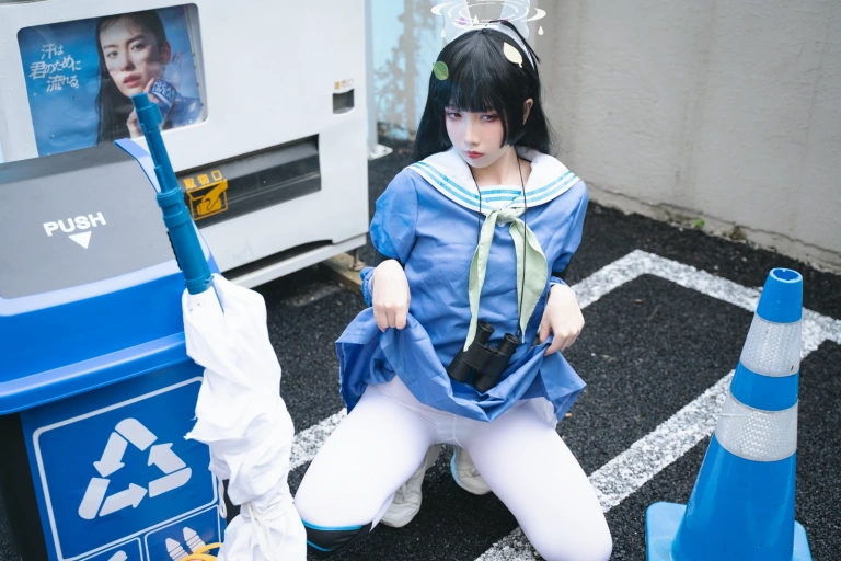 小和甜酒《霞沢美游》主题写真：82张全套美图