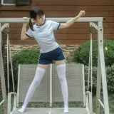 幼水铃衣《温泉体操服》主题写真：85张全套美图