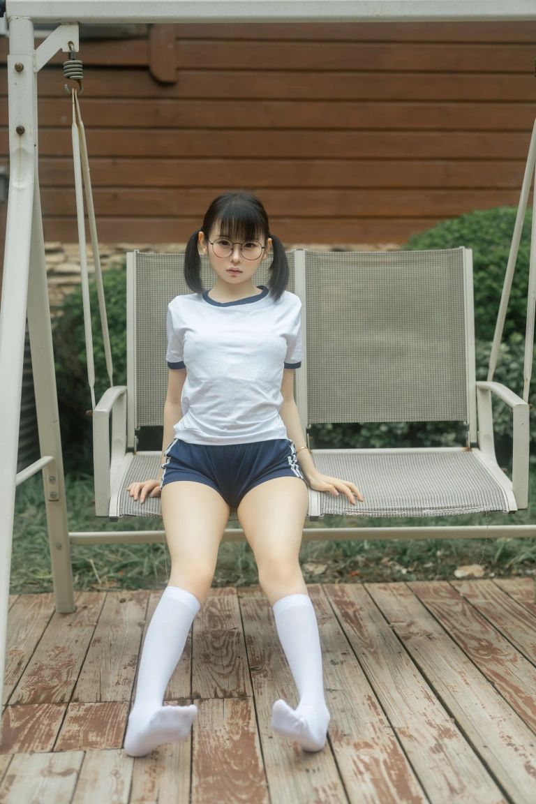 幼水铃衣《温泉体操服》主题写真：85张全套美图