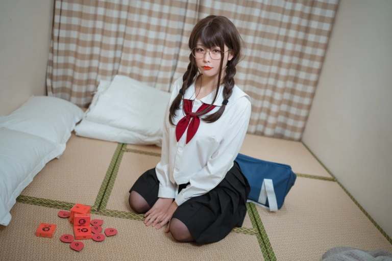 樱岛嗷一《大象推广JK》主题写真：24张全套美图