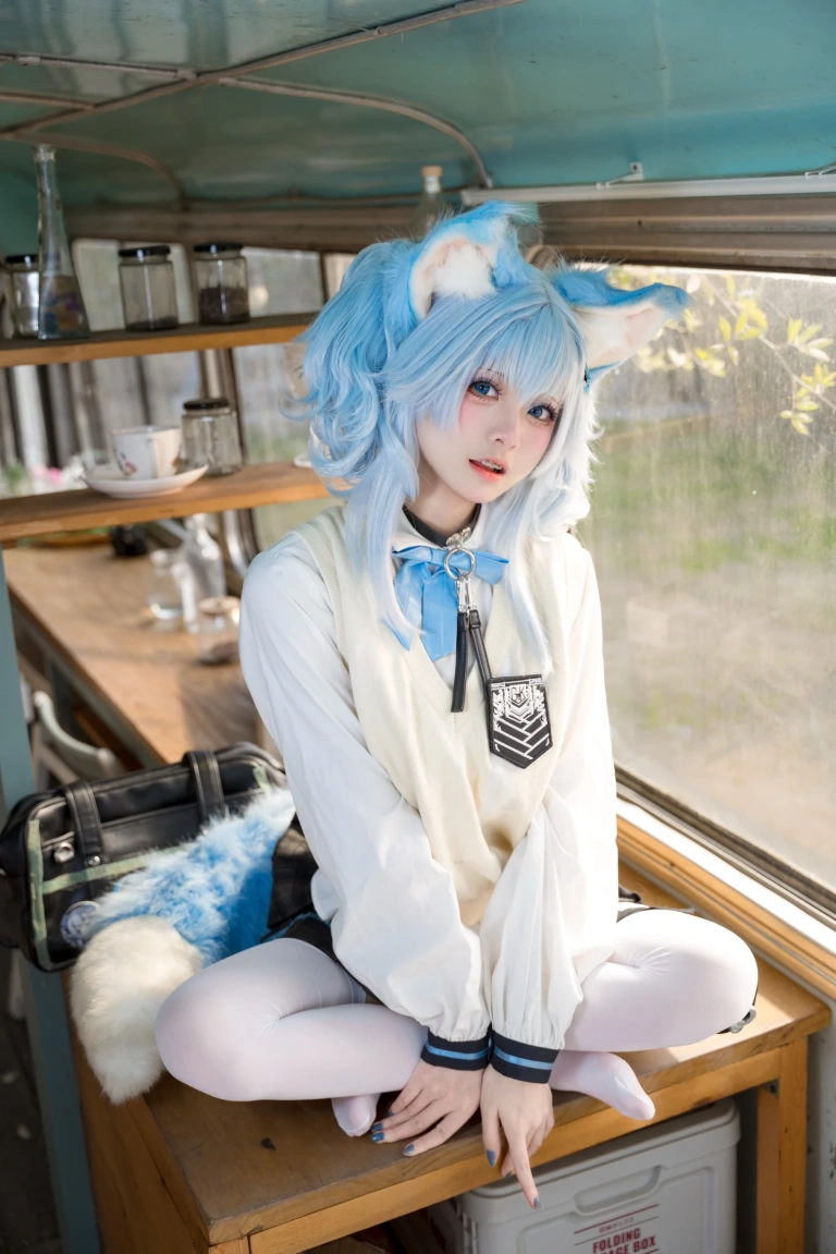 九柒喵《pa15超高校级心跳物语》主题写真：44张全套美图