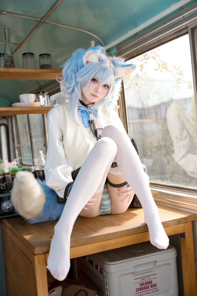 九柒喵《pa15超高校级心跳物语》主题写真：44张全套美图