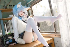 九柒喵《pa15超高校级心跳物语》主题写真：44张全套美图