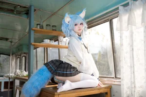 九柒喵《pa15超高校级心跳物语》主题写真：44张全套美图