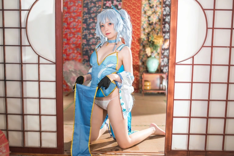 花铃《PA15-翠雀媚》主题写真：69张全套美图