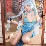 花铃《PA15-翠雀媚》主题写真：69张全套美图