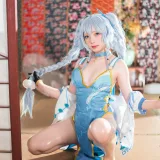 花铃《PA15-翠雀媚》主题写真：69张全套美图