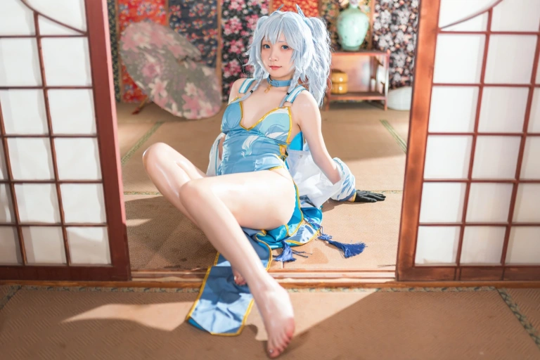 花铃《PA15-翠雀媚》主题写真：69张全套美图