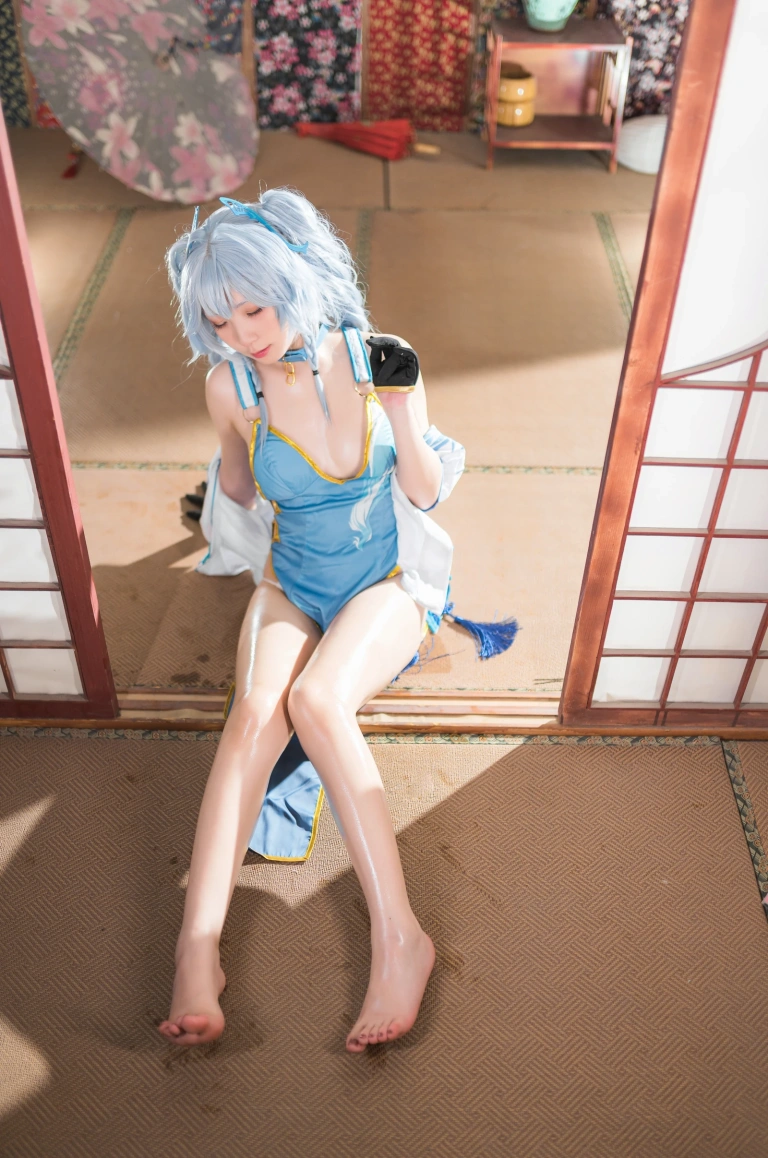 花铃《PA15-翠雀媚》主题写真：69张全套美图