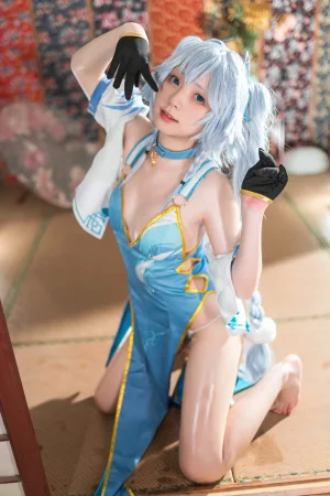 花铃《PA15-翠雀媚》主题写真：69张全套美图