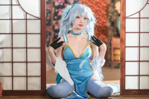 花铃《PA15-翠雀媚》主题写真：69张全套美图