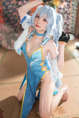 花铃《PA15-翠雀媚》主题写真：69张全套美图