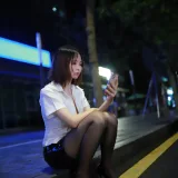 上杉绘黎落《原创 被人跟踪》主题写真：101张全套美图