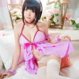 瓜希酱《加藤惠 睡衣》主题写真：14张全套美图