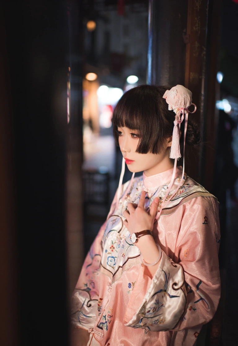 阿包也是兔娘《国潮少女》主题写真：15张全套美图