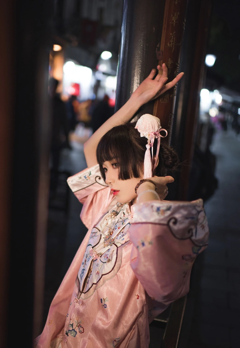 阿包也是兔娘《国潮少女》主题写真：15张全套美图