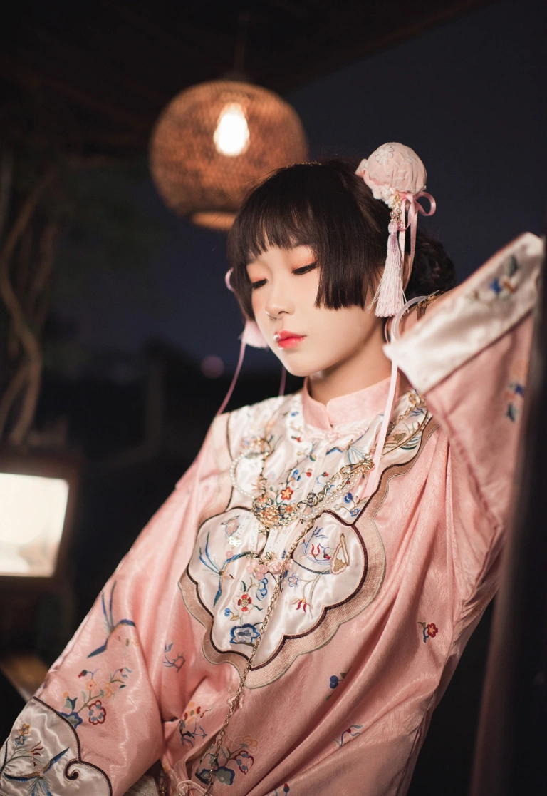 阿包也是兔娘《国潮少女》主题写真：15张全套美图