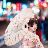 阿包也是兔娘《国潮少女》主题写真：15张全套美图