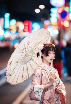阿包也是兔娘《国潮少女》主题写真：15张全套美图