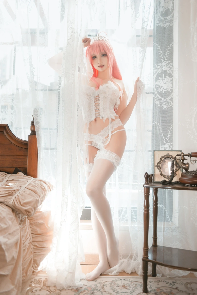 瓦斯塔亚小龙虾《花嫁》主题写真：16张全套美图