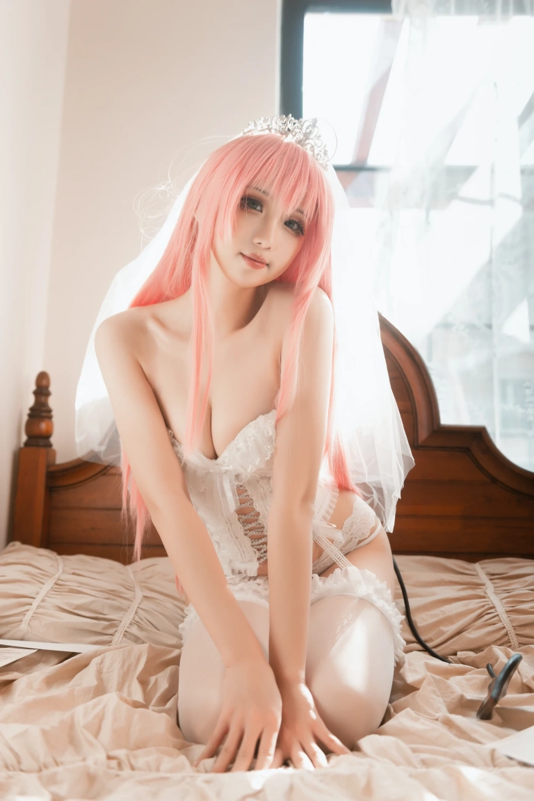 瓦斯塔亚小龙虾《花嫁》主题写真：16张全套美图