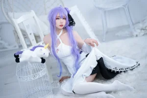 樱岛嗷一《独角兽》主题写真：17张全套美图