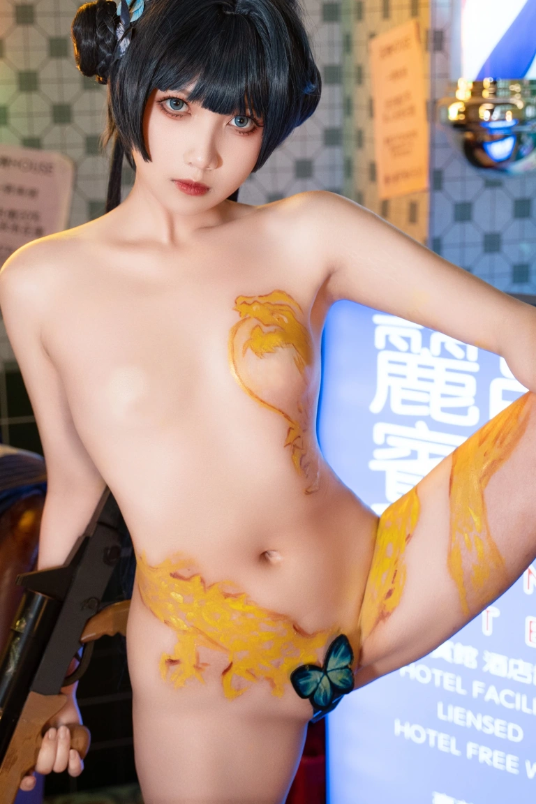 小和甜酒《妃咲》主题写真：195张全套美图，含1个视频