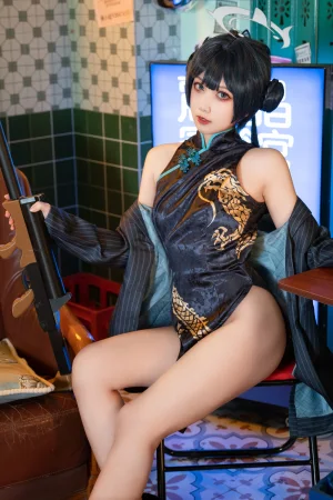 小和甜酒《妃咲》主题写真：195张全套美图，含1个视频