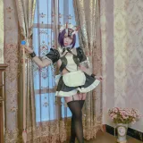 贞子蜜桃《酒吞童子 女仆》主题写真：20张全套美图