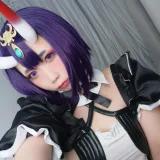 贞子蜜桃《酒吞童子 女仆》主题写真：20张全套美图
