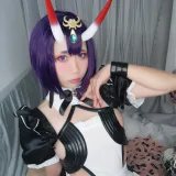 贞子蜜桃《酒吞童子 女仆》主题写真：20张全套美图