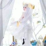 焖焖碳《鸢一折纸灵衣》主题写真：20张全套美图
