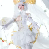 焖焖碳《鸢一折纸灵衣》主题写真：20张全套美图