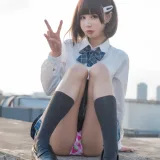 西园寺南歌《少女裙底》主题写真：22张全套美图