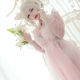 小仓千代《透明女仆粉色》主题写真：24张全套美图