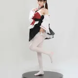 河豚抚子《红衣小女仆》主题写真：25张全套美图