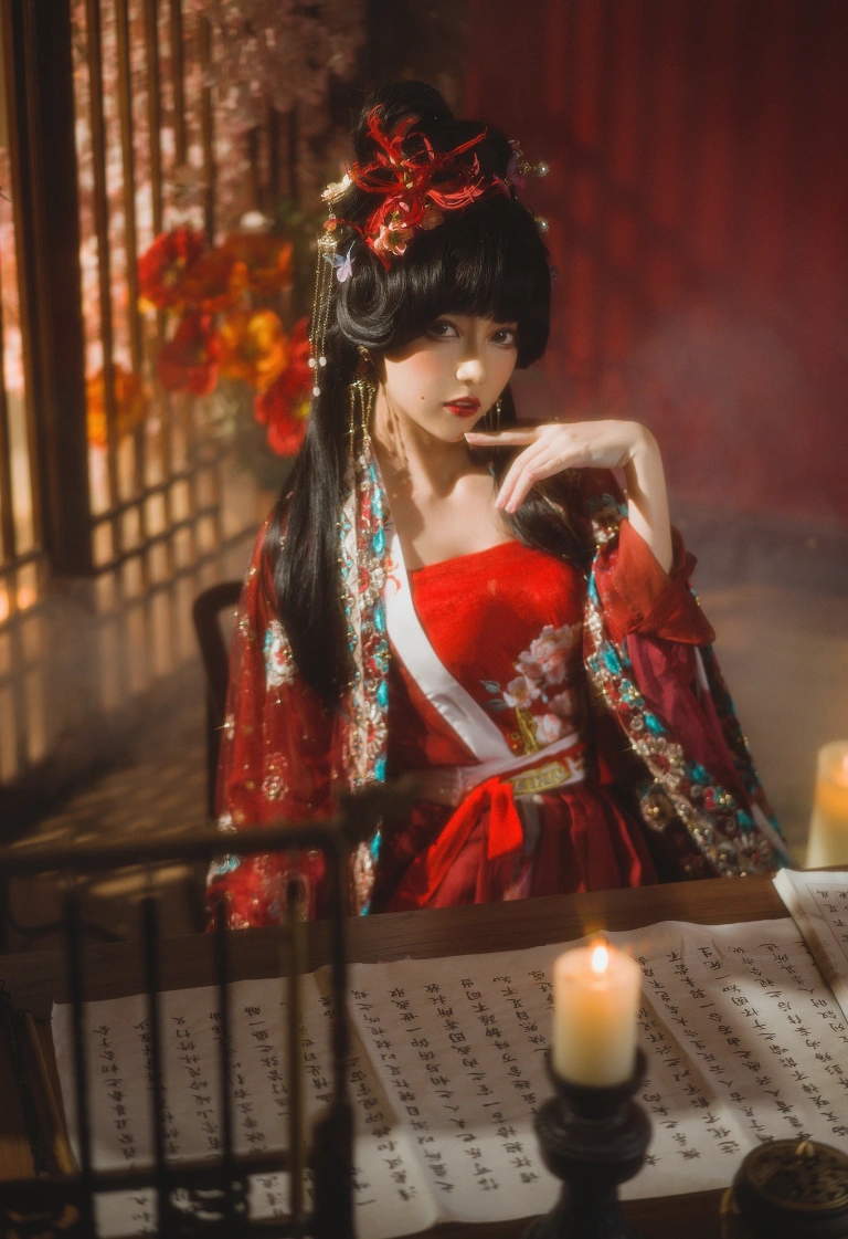凛子酱《抚绸衣庄》主题写真：26张全套美图