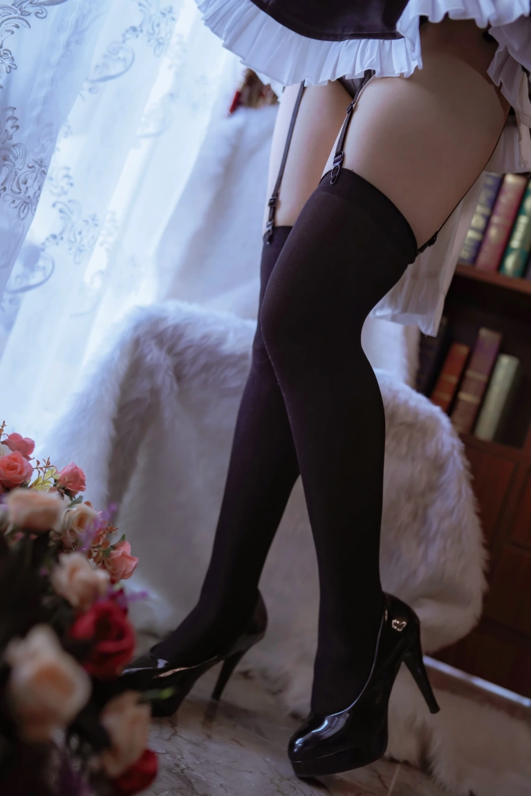 日奈娇(椎名莜)《酒吞女仆》主题写真：41张全套美图
