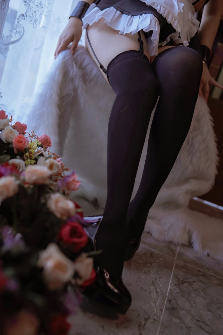 日奈娇(椎名莜)《酒吞女仆》主题写真：41张全套美图