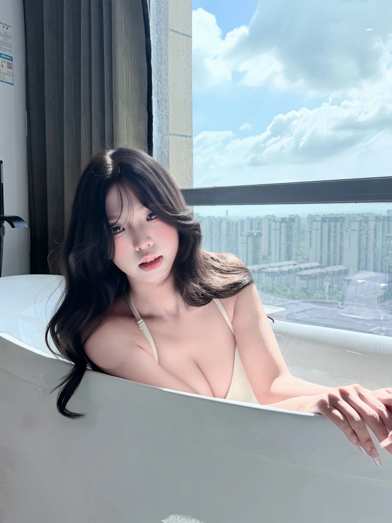 真宝《戏水》主题写真：55张全套美图