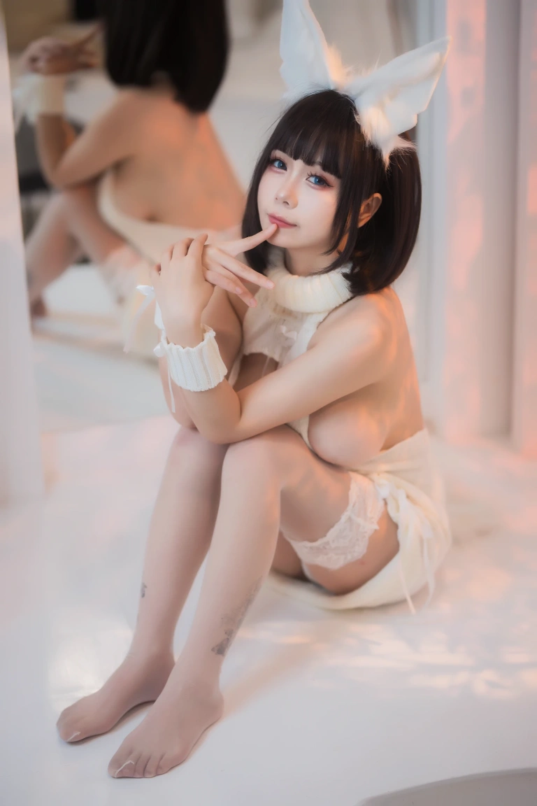 末夜《禁忌之恋 猫娘》主题写真：56张全套美图