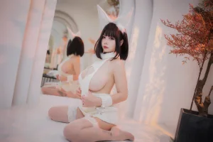 末夜《禁忌之恋 猫娘》主题写真：56张全套美图