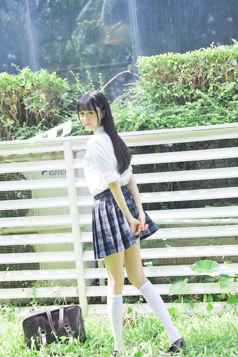 木棉棉《上体育课啦》主题写真：59张全套美图