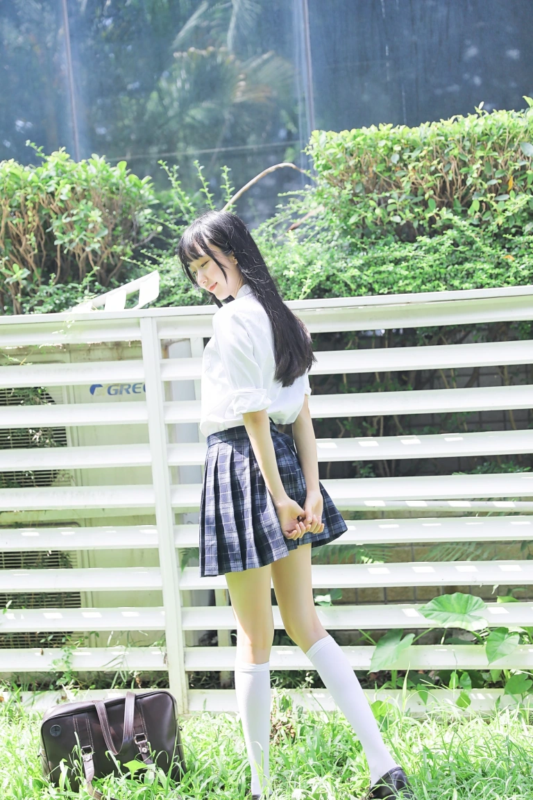 木棉棉《上体育课啦》主题写真：59张全套美图